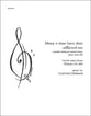 Many a time have they afflicted me SATB choral sheet music cover